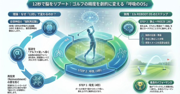 自律神経の制御によるゴルフパフォーマンス向上理論 ―― 12秒の呼吸法と脳科学的アプローチ